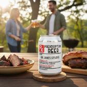 Funny Beer Prescription Persoonlijke naam Bier Etiket