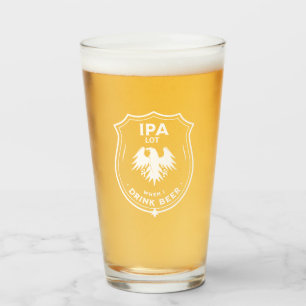 Funny Beer Quote Glas