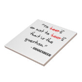 Funny Beer Quote Tegeltje (Zijkant)