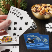 Funny Beer werkt uit Humor Custom Retro Pokerkaarten (Insitu)