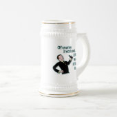 Funny Beer werkt uit Humor Retro Bierpul (Voorkant rechts)