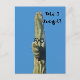 Funny Belated Birthday Greeting Briefkaart