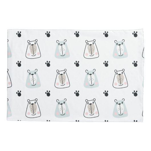 Funny Beren Kussensloop (Achterkant)