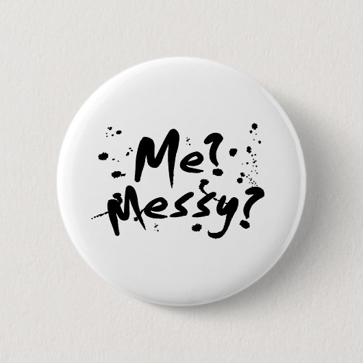 Funny Berichten Ronde Button 5,7 Cm (Voorkant)