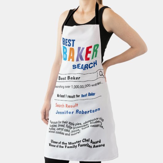Funny Best Baker Search Schort (Insitu)