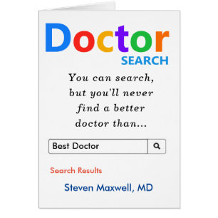 Funny Best Doctor Search Bedankt