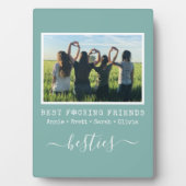 Funny Best Friends Besties BFF Fotoplaat (voorkant)