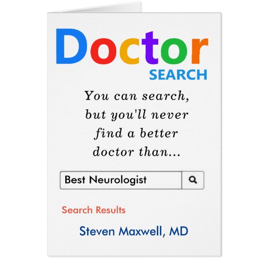 Funny Best Neuroloog Search  (Voorkant)