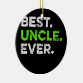 Funny Best oom Ever Cool oom Vaderdag Keramisch Ornament (Rechts)