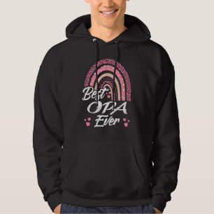 Funny Best Opa Ever Rainbow Fathers Day for Men Gr Hoodie