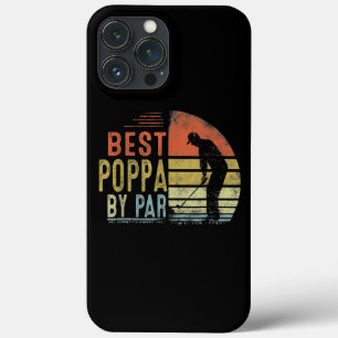 Funny Best Poppa van Par Vaderdag Golf Gift iPhone 13 Pro Max Hoesje