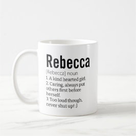 Funny Best Rebecca Definition LPA Dwarfism Koffiemok
