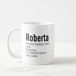 Funny Best Sarcastic Roberta Definition Gift Koffiemok