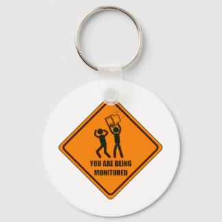 Funny Bewaking Sleutelhanger