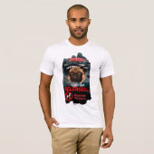 Funny Beware of Dog T-Shirt – Men’s Guard Dog Tee (Devant entier)