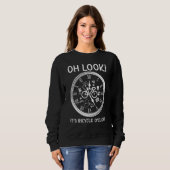 Funny Bicycle Oh Look Its Bicycle O clock apparel Trui (Voorkant volledig)