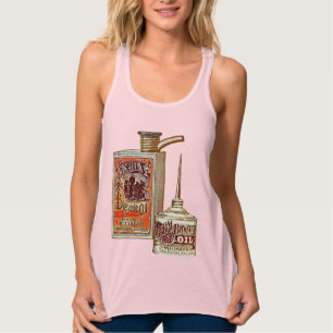 Funny  Bicycle Sperm Oil Tanktop