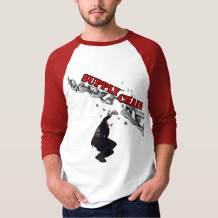 Funny Biden Breaking Chain Brandon Meme T-shirt