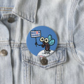 Funny Biden Harris Fly 2020 Ronde Button 7,6 Cm (In situ)