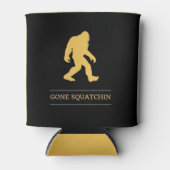 Funny Big Foot Gone Squatchin Sasquatch Blikjeskoeler (Voorkant)