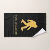 Funny Big Foot Gone Squatchin Sasquatch Handdoek (Handdoek)