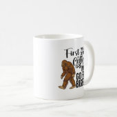 Funny Bigfoot Coffee Mok (Voorkant rechts)
