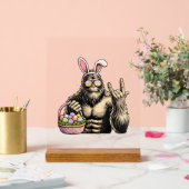Funny Bigfoot Easter Egg Rock Sasquatch Easter Day (Mariage)