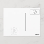 Funny Bigfoot Gifts Briefkaart (Achterkant)