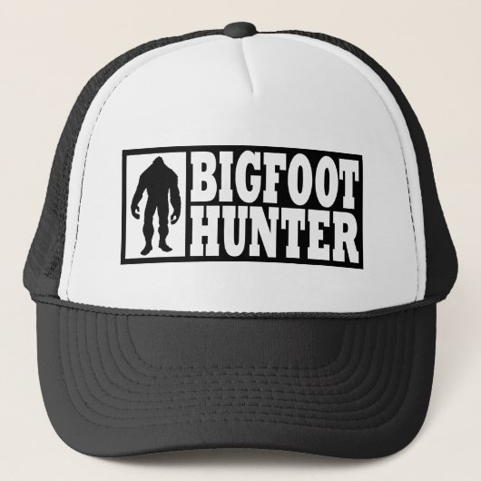 Funny BIGFOOT HUNTER Pet - Vindende voet (Voorkant)
