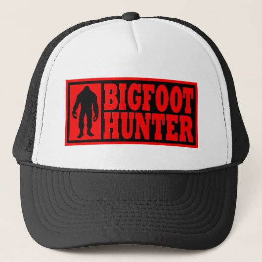 Funny BIGFOOT HUNTER Pet - Vindende voet (Voorkant)