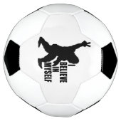 Funny Bigfoot-ik geloof in mezelf Voetbal (Gedraaid)