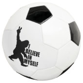 Funny Bigfoot-ik geloof in mezelf Voetbal (Drie kwart)