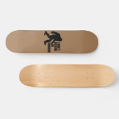 Funny Bigfoot-ik geloof niet in mensen Skateboard (Horizontaal)