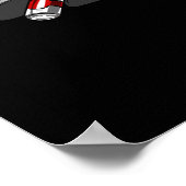 Funny Bigfoot Mountain Camping Hiking Poster (Hoek)