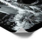 Funny Bigfoot Sasquatch Halloween Poster (Hoek)