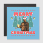 Funny Bigfoot - Vrolijk kerstfeest (Voorkant / Achterkant)