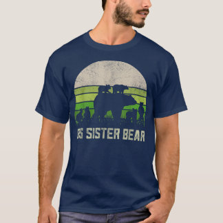 Funny Biggest zuster Shirten, 6 Cub Kinder Sis Big T-shirt