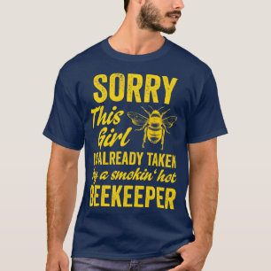 Funny Bijenteelt Vrouw Vriendin Vrouw Bijen 1 T-shirt