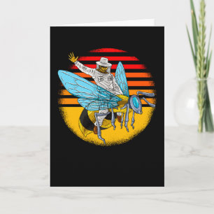 Funny Bijenteler op Honingbijenhouder Kaart