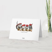 Funny Biker Cats carte d'anniversaire (Dos)