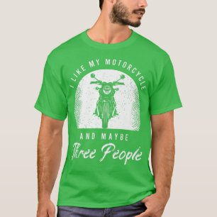 Funny Biker Gezegde voor een lange motorfiets 600 T-shirt