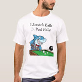 Funny Billiards Pool Hall Rebel Tshirts (Devant)