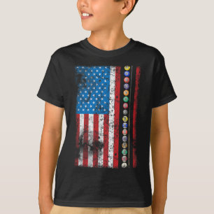 Funny Billiards Pool Hall Snooker Amerikaans T-shirt