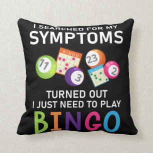 Funny Bingo Ball Bingo Gamer Kussen