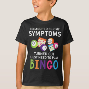Funny Bingo Ball Bingo Gamer T-shirt