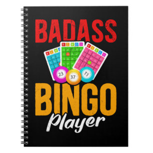 Funny Bingo Balls Sarcastic Bingo Player Notitieboek