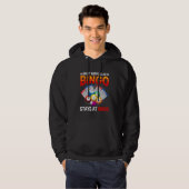 Funny Bingo Gamer Balls Card Gambler Quote Hoodie (Voorkant volledig)