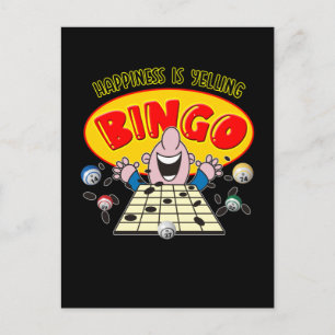 Funny Bingo Grandma Grandpa Bingo Gambling Briefkaart