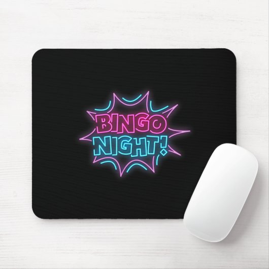 Funny Bingo King - Bingo Night Muismat (Met muis)