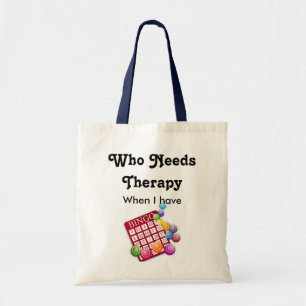 Funny Bingo Lovers Bingo PELS Tote Bag